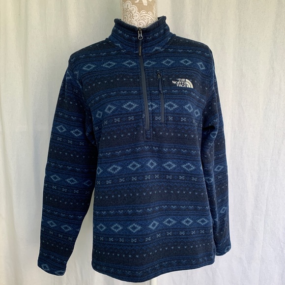 The North Face Other - North Face // Geometric Print Half Zip Pullover M